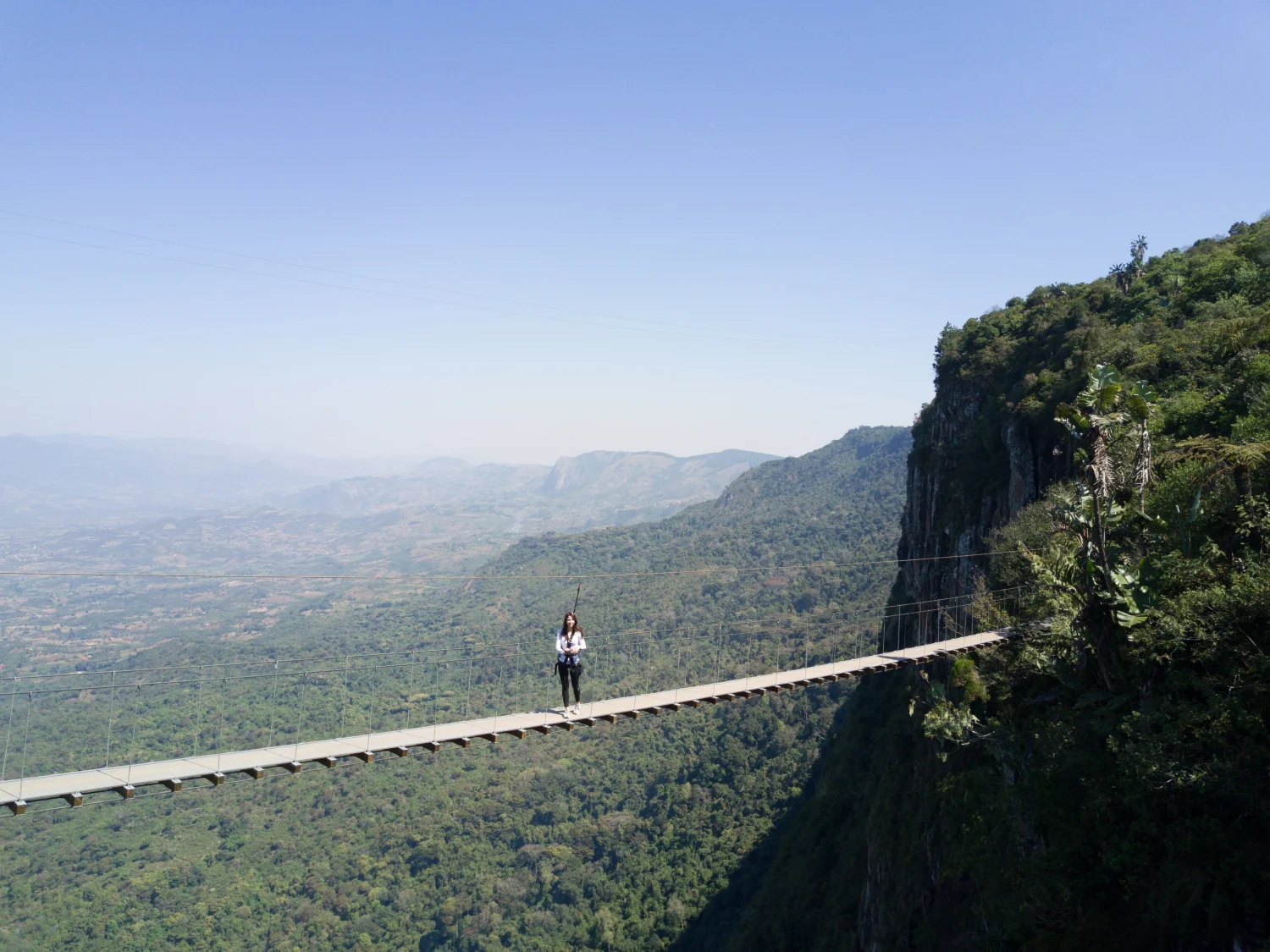 Nyanga Mutarazi mountain landscape and highlands